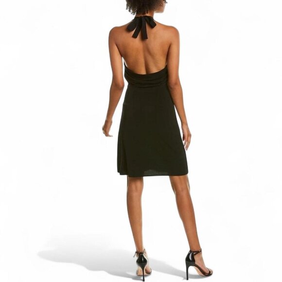 Y2k Black Halter Mini Dress - Picture 7 of 10